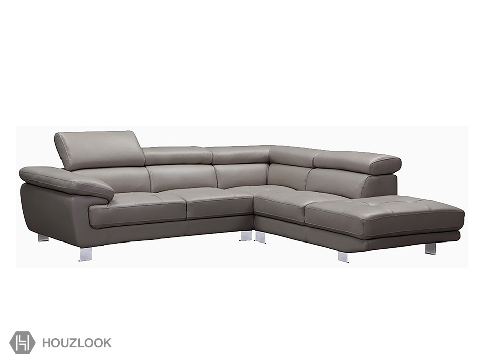 6 seater leather lounge top